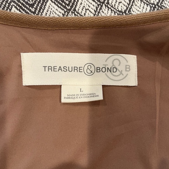 Treasure and Bond Teddy Bear Bomber Jacket - Picture 3 of 3